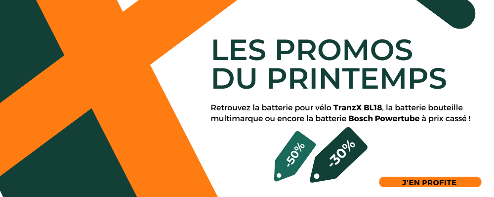 Promotions printemps doctibike batterie vélo